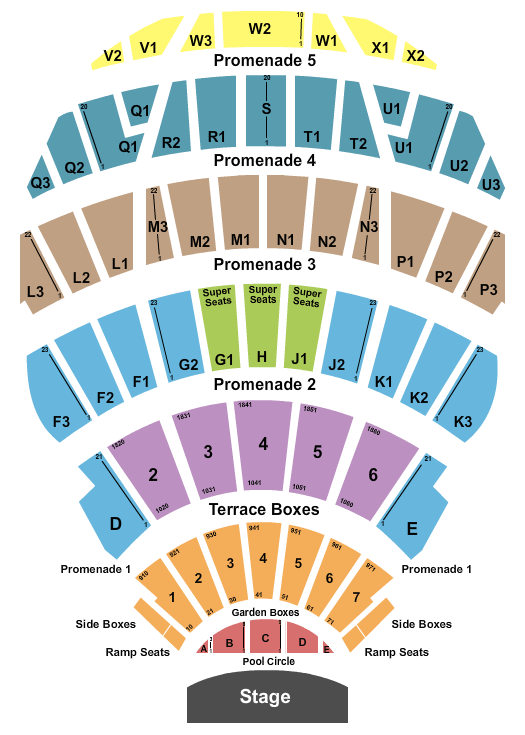 Hollywood Bowl Hayley Williams Seating Chart